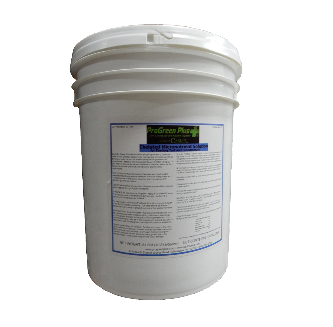 ProGreen Plus Chelated Micro Nutrient Mix 5 Gallon Pail PGP - Fertilizer